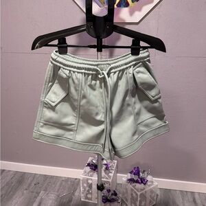 Jonathan Simkhai Mint Cargo Shorts